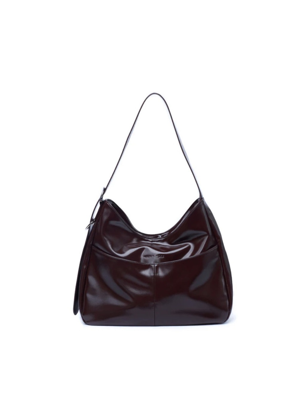 The Mila Shoulder Bag Chocolate Brown